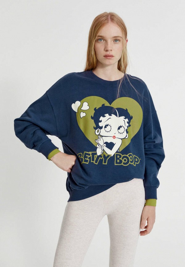 

Свитшот Pull&Bear, Синий