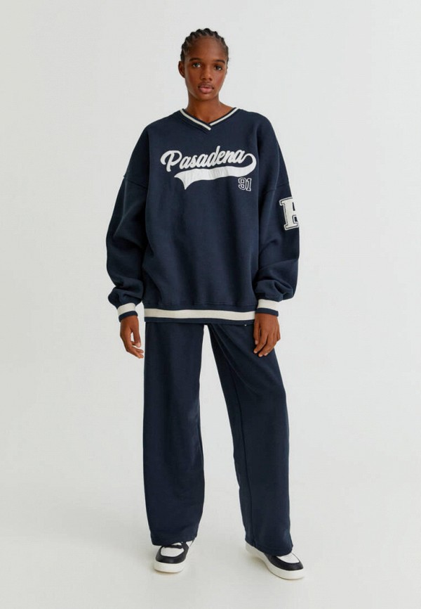

Свитшот Pull&Bear, Синий