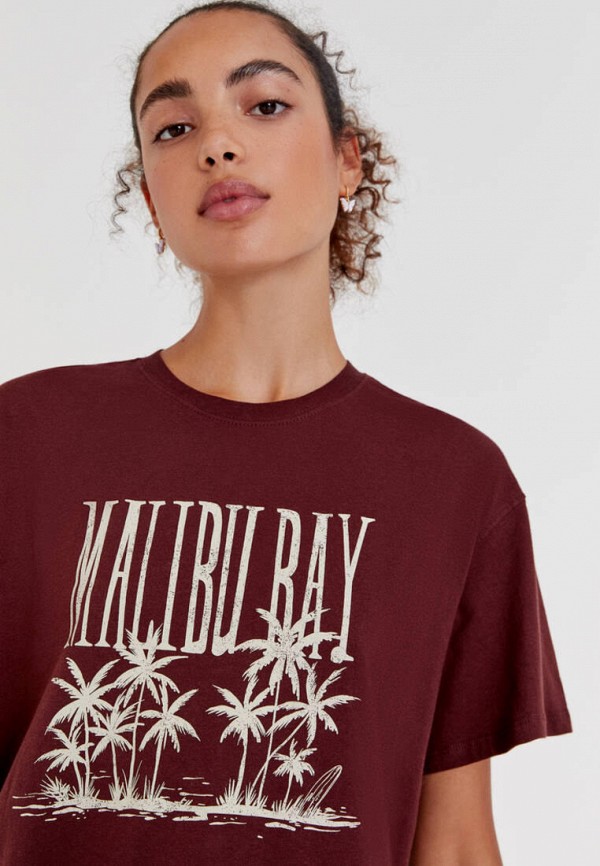 

Футболка Pull&Bear, Коричневый