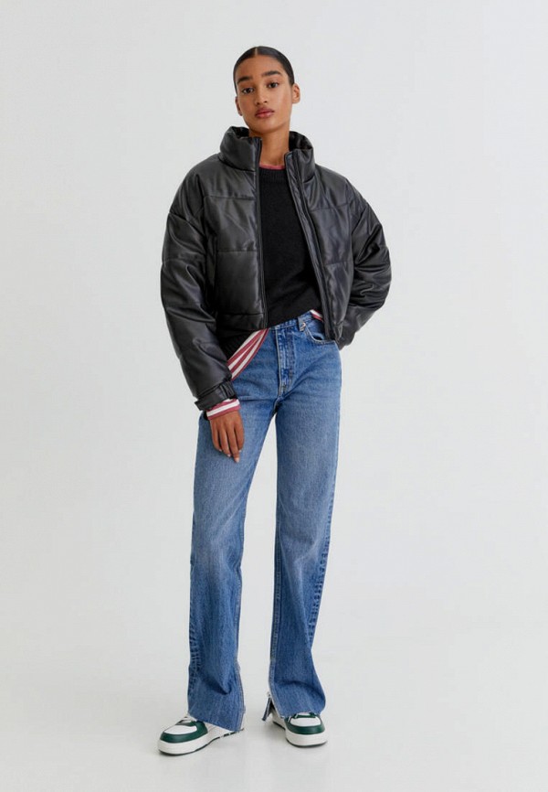 фото Куртка кожаная pull&bear