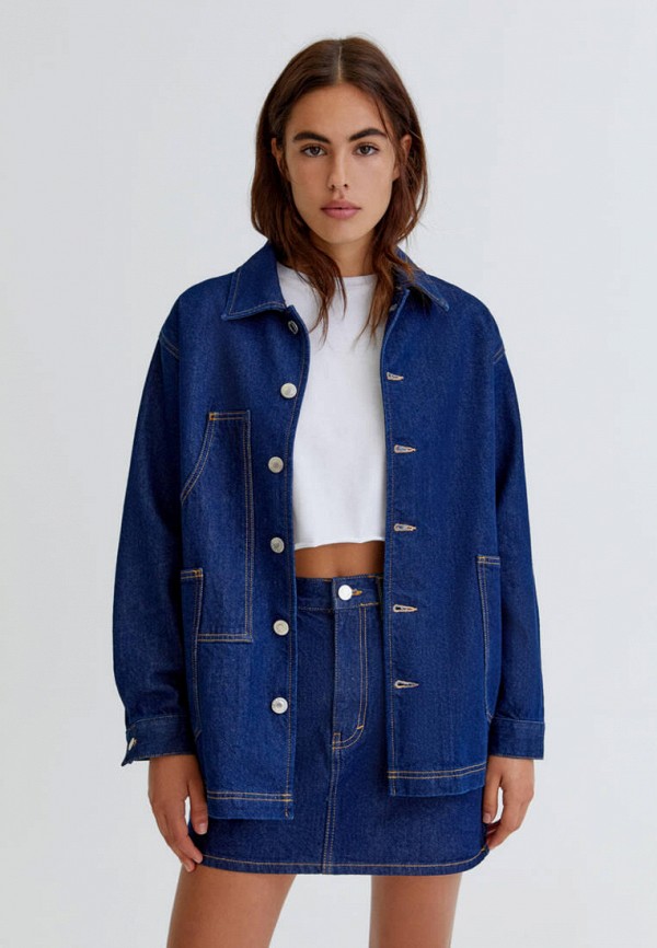 фото Куртка джинсовая pull&bear