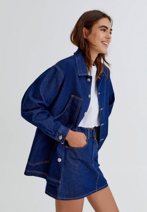 фото Куртка джинсовая pull&bear