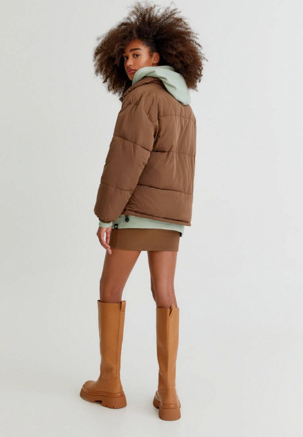 

Куртка утепленная Pull&Bear, Коричневый