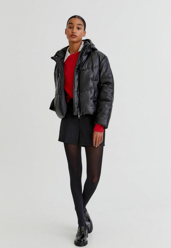 фото Куртка кожаная pull&bear