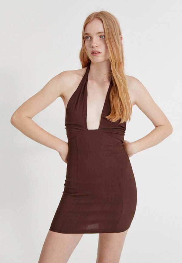 

Платье Pull&Bear, Коричневый