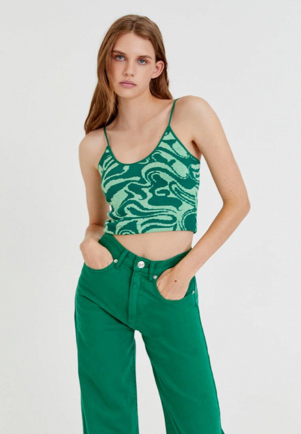 

Топ Pull&Bear, Зеленый