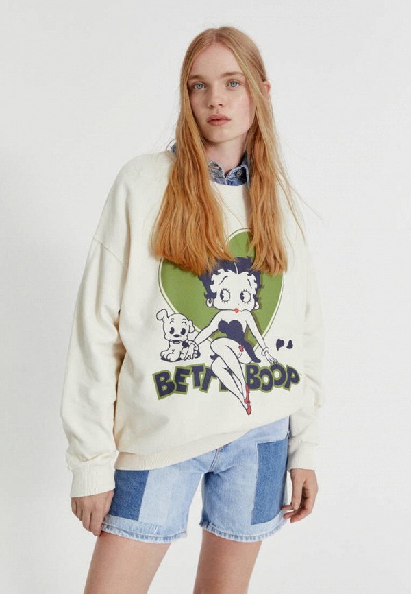 

Свитшот Pull&Bear, Бежевый