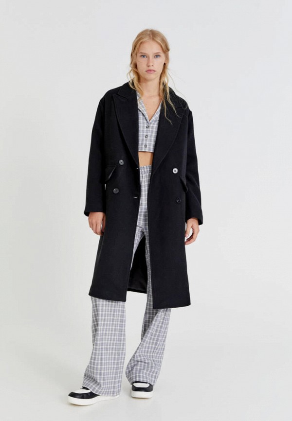 

Пальто Pull&Bear, Черный