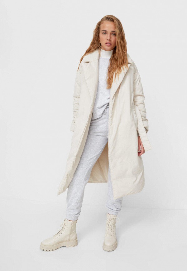 

Куртка утепленная Stradivarius, Белый