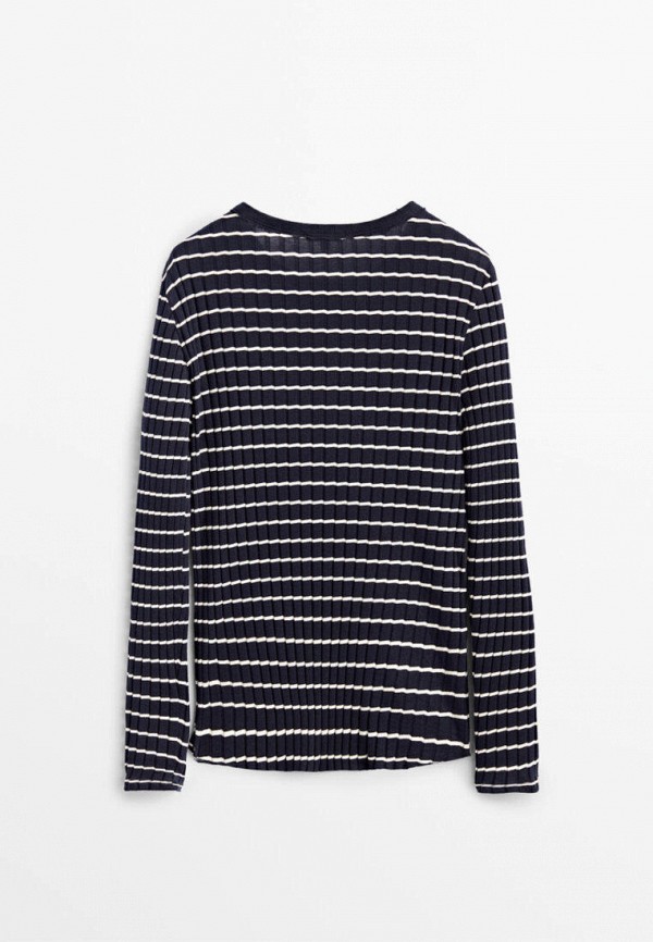 

Лонгслив Massimo Dutti, Синий