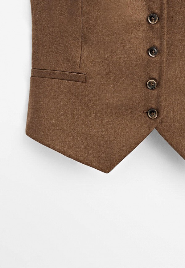 

Жилет Massimo Dutti, Коричневый