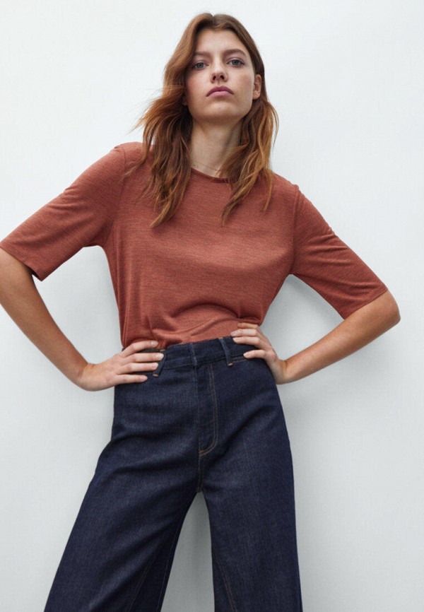 

Футболка Massimo Dutti, Коричневый