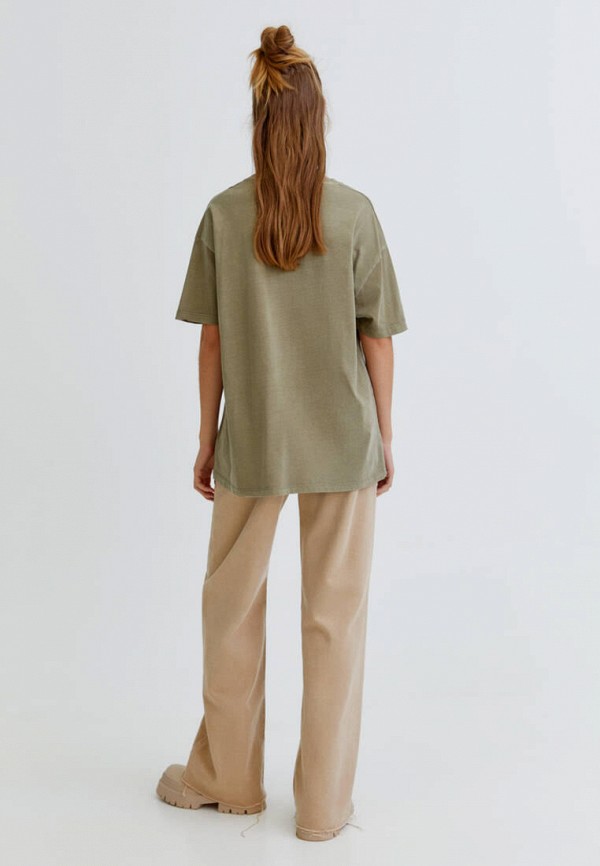 

Футболка Pull&Bear, Хаки