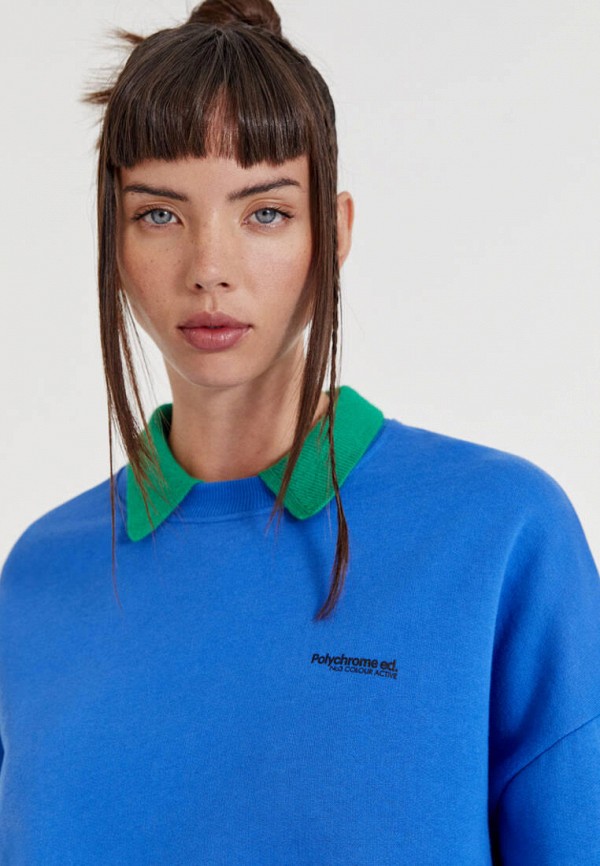 

Свитшот Pull&Bear, Синий