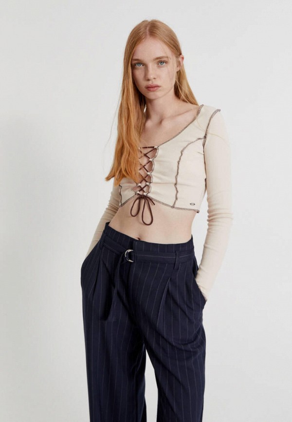 

Топ Pull&Bear, Бежевый