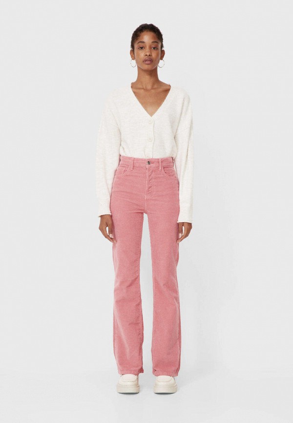 

Брюки Stradivarius, Розовый