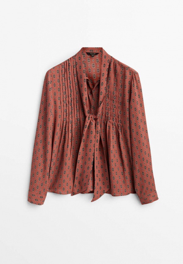

Блуза Massimo Dutti, Коричневый