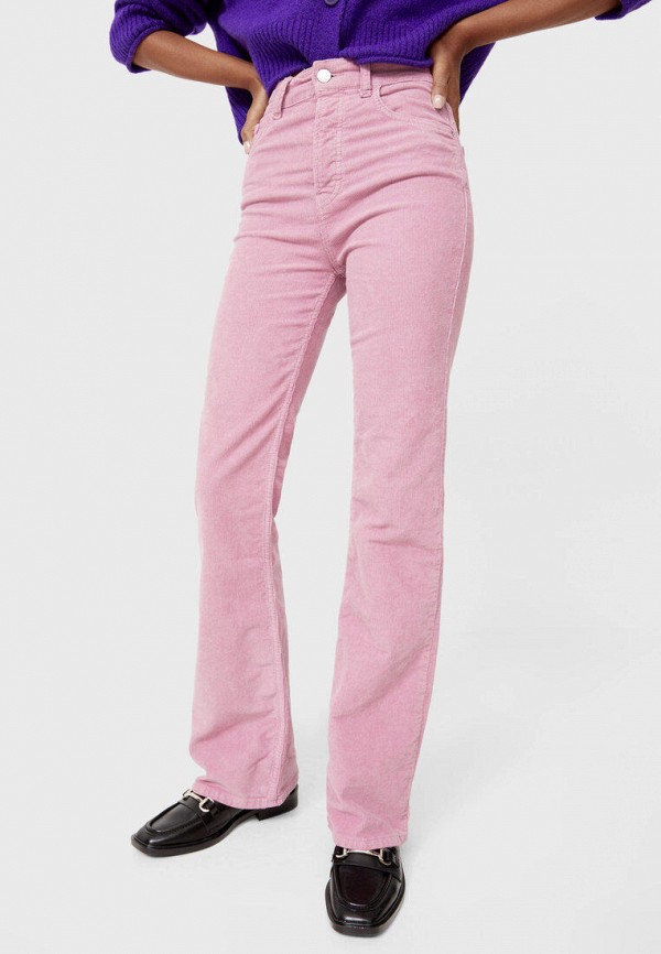 

Брюки Stradivarius, Розовый