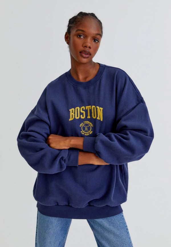 

Свитшот Pull&Bear, Синий