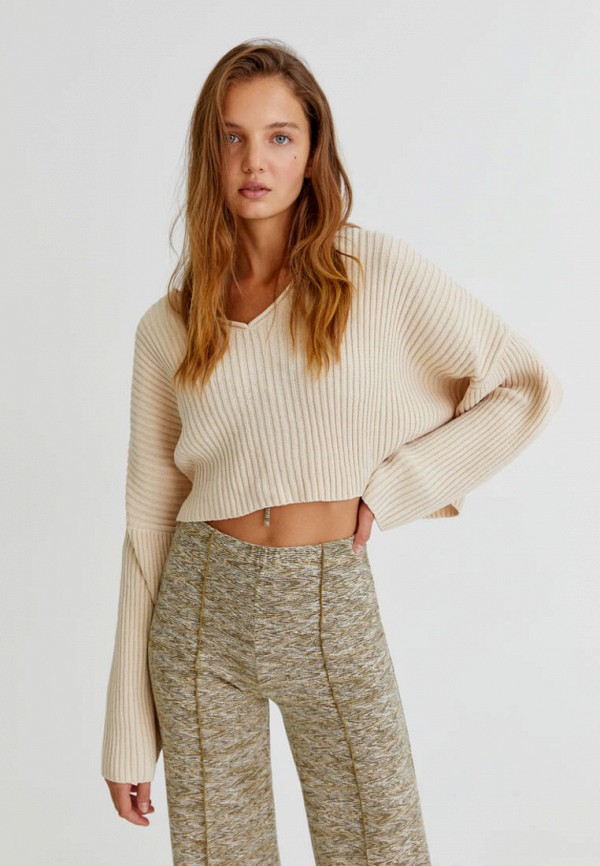 

Пуловер Pull&Bear, Бежевый