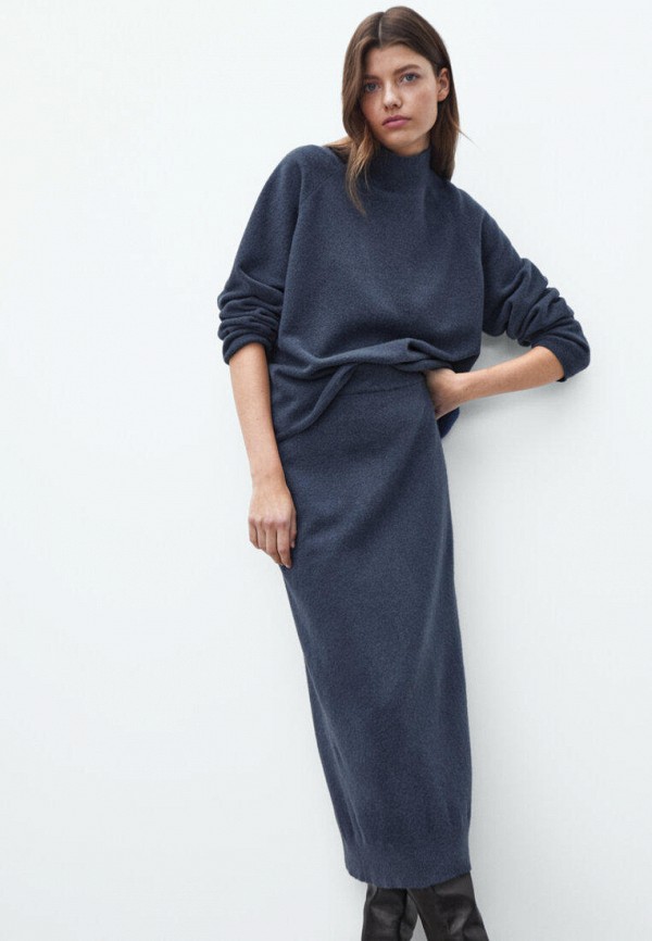 

Юбка Massimo Dutti, Синий