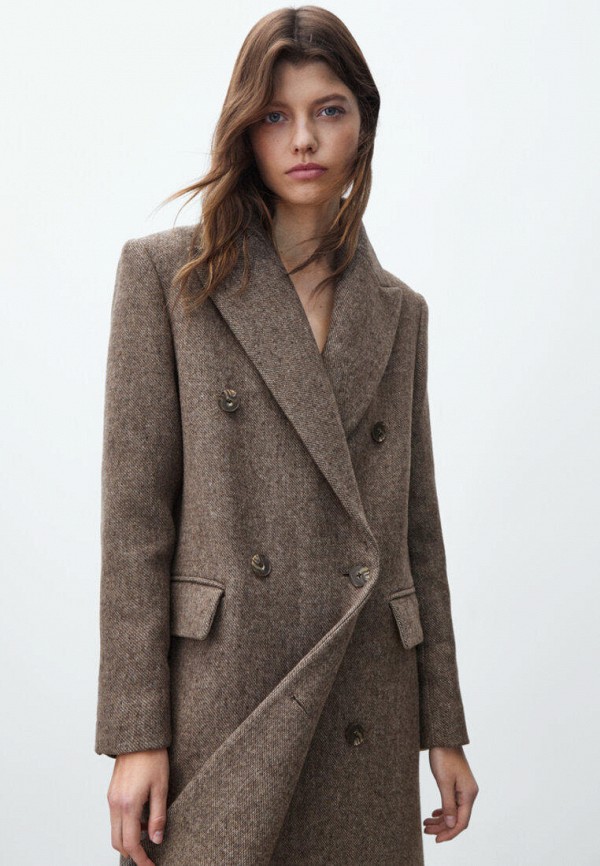 

Пальто Massimo Dutti, Коричневый