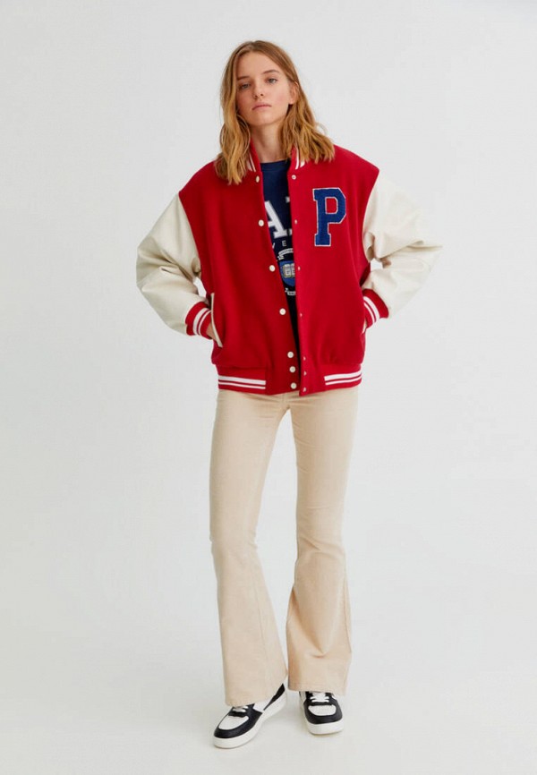 

Куртка Pull&Bear, Красный