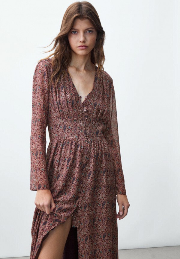 

Платье Massimo Dutti, Бордовый