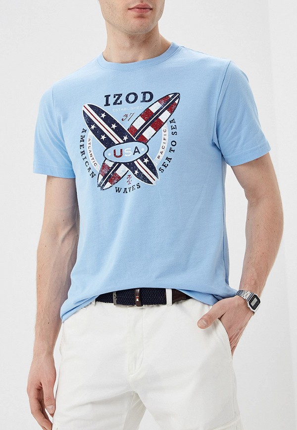 

Футболка Izod, Голубой
