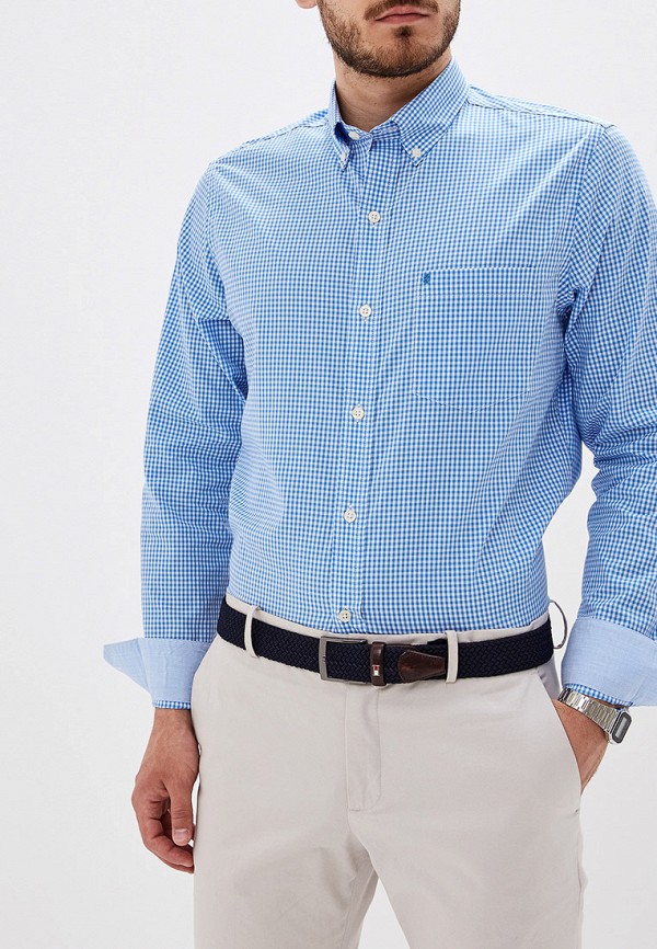 

Рубашка Izod, Голубой, Strech Poplin