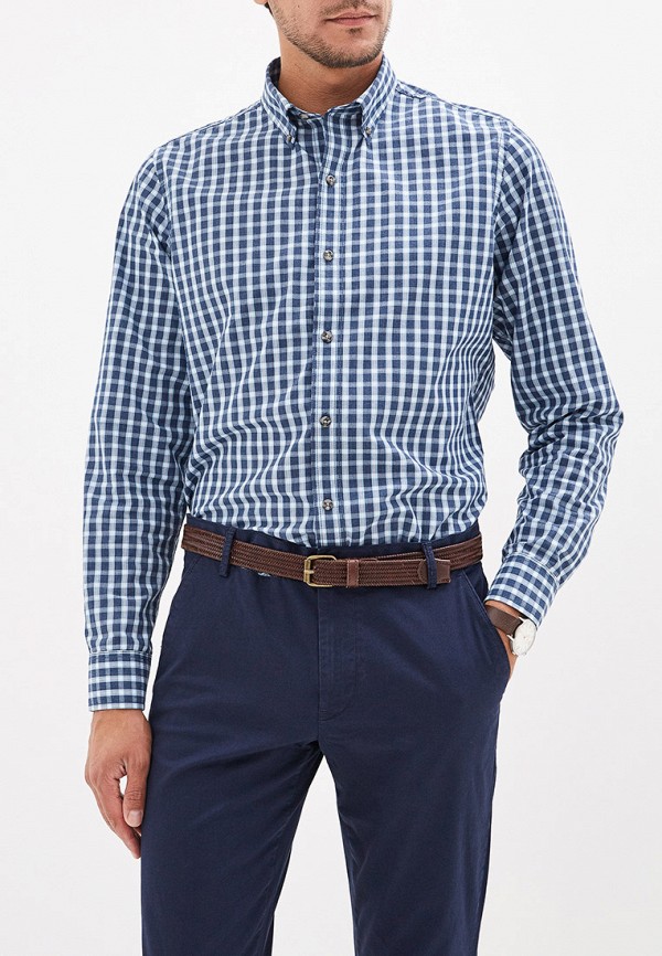 

Рубашка Izod, Синий, Strech Poplin