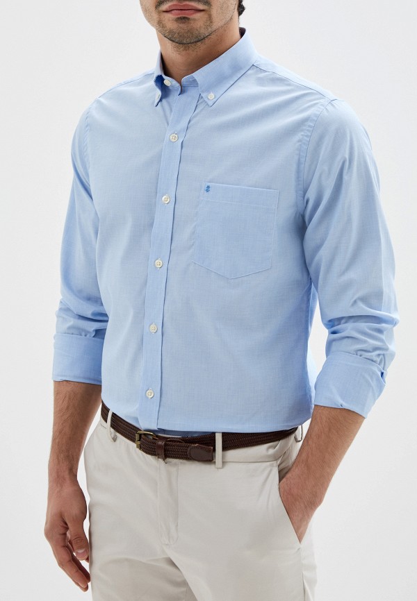 

Рубашка Izod, Голубой, Strech Poplin