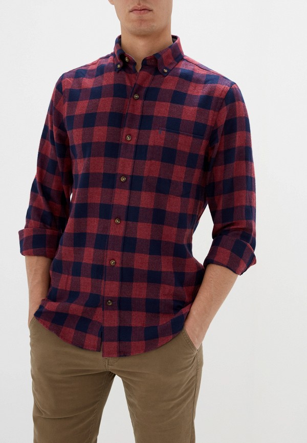 

Рубашка Izod, Бордовый, Flanel