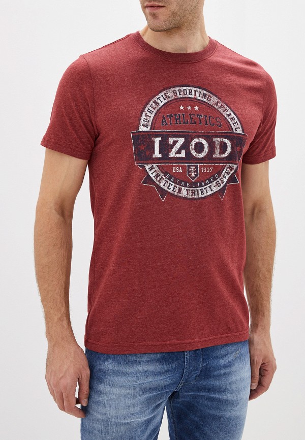 

Футболка Izod, Красный, Izod IZ003EMFNMY2