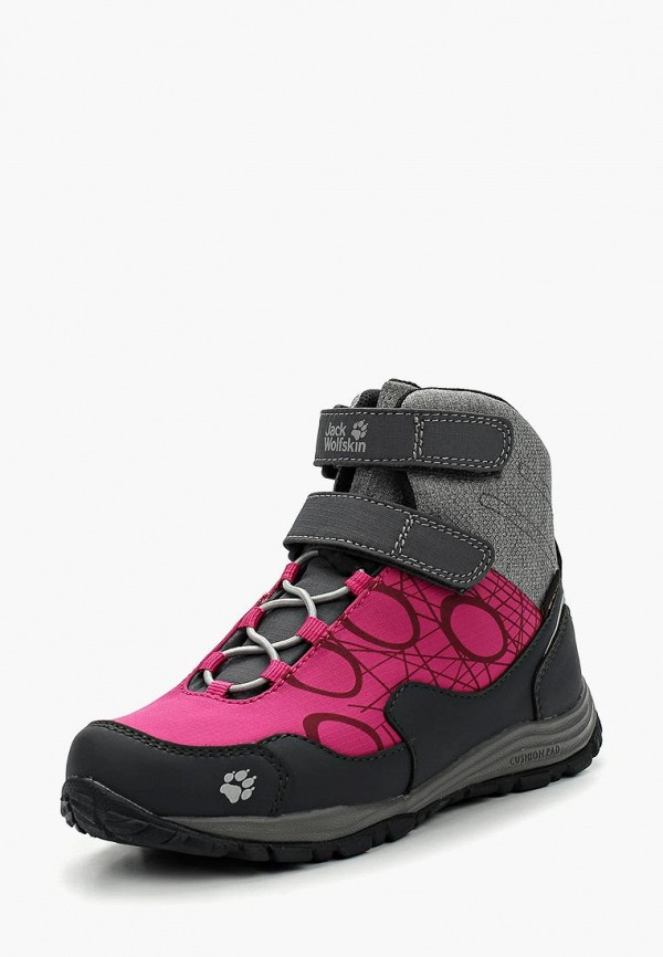 

Ботинки Jack Wolfskin, PORTLAND TEXAPORE HIGH VC K, Розовый