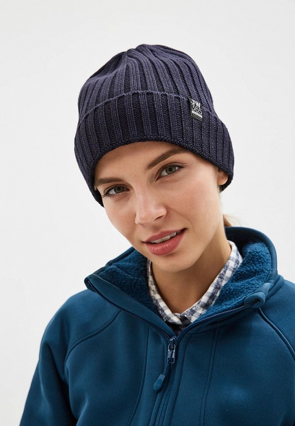 

Шапка Jack Wolfskin, Синий, 365 STORMLOCK RIP KNIT CAP