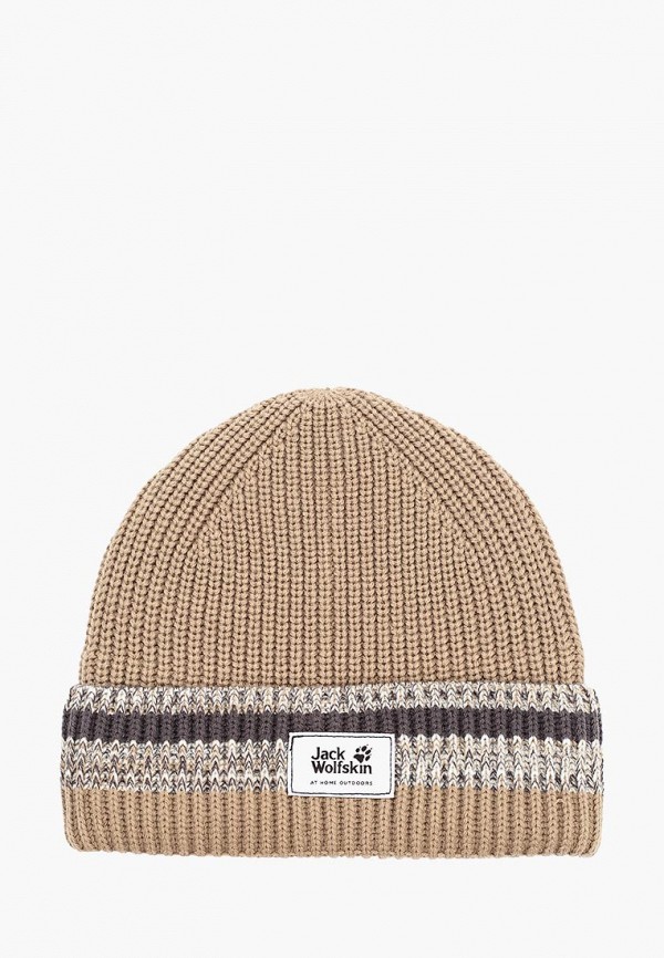 

Шапка Jack Wolfskin, Бежевый, KNIT CAP