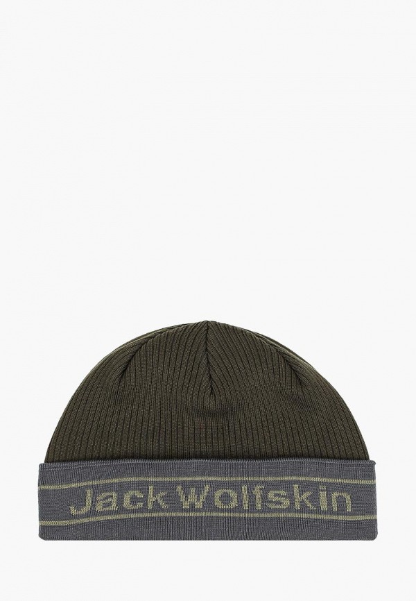 

Шапка Jack Wolfskin, Хаки, PRIDE KNIT CAP
