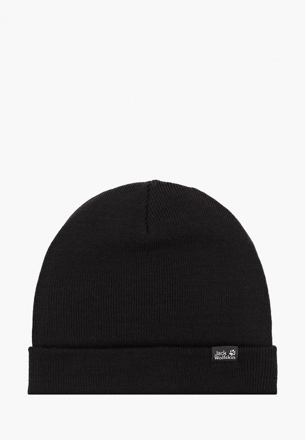 

Шапка Jack Wolfskin, Черный, RIB HAT