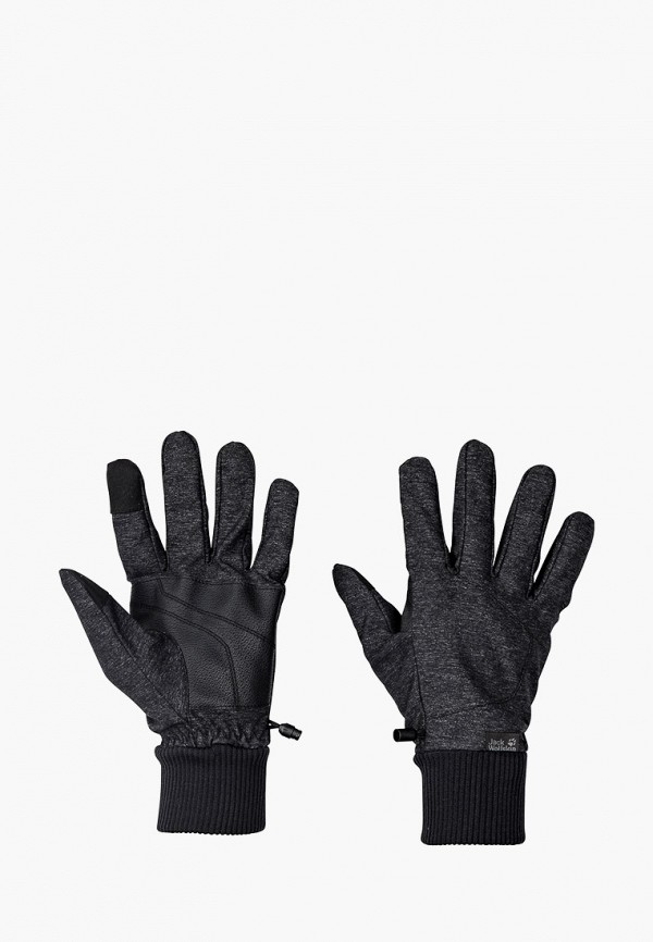 

Перчатки Jack Wolfskin, Черный, WINTER TRAVEL GLOVE MEN