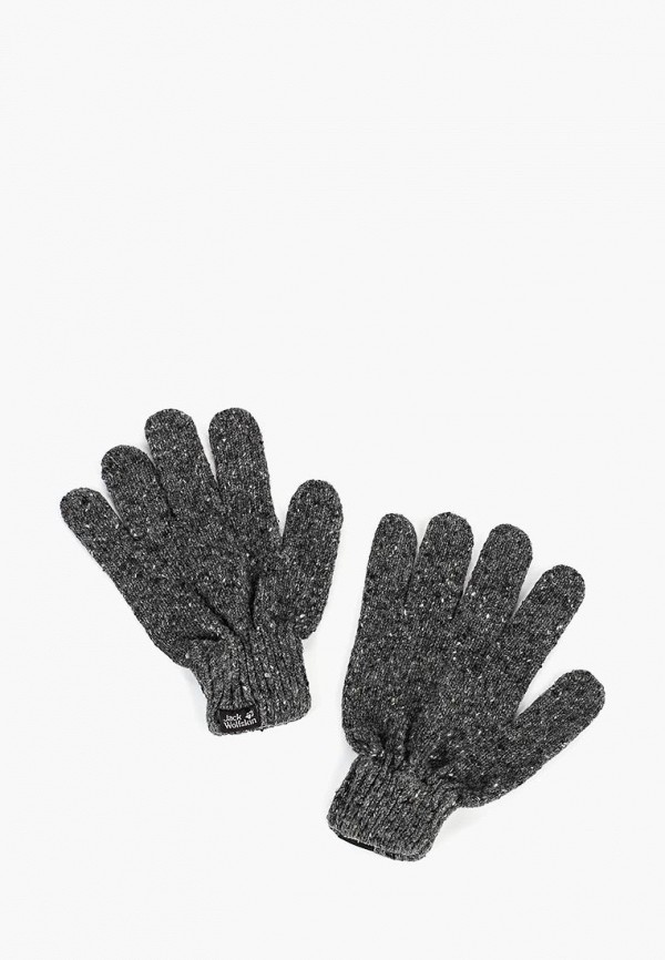 

Перчатки Jack Wolfskin, Серый, MERINO GLOVE
