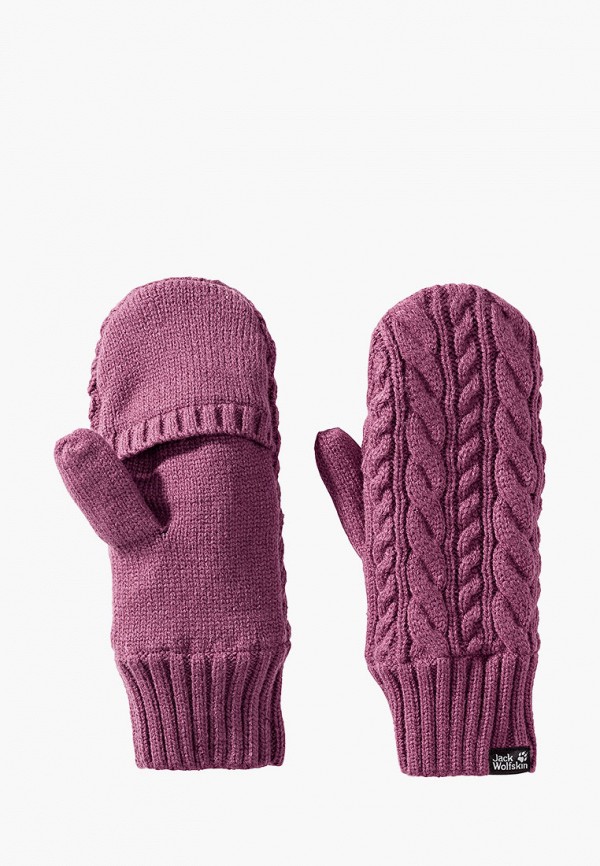 

Варежки Jack Wolfskin, Фиолетовый, NARITA MITTEN WOMEN