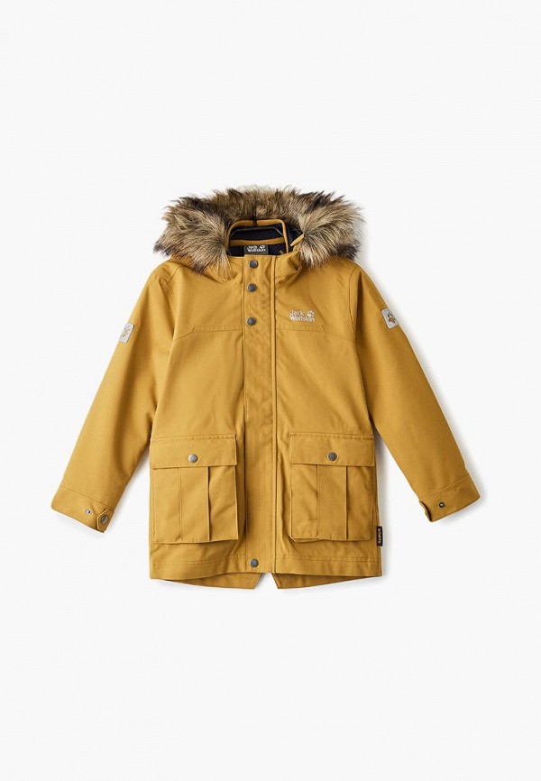 

Парка Jack Wolfskin, Желтый, B ELK ISLAND 3IN1 PARKA