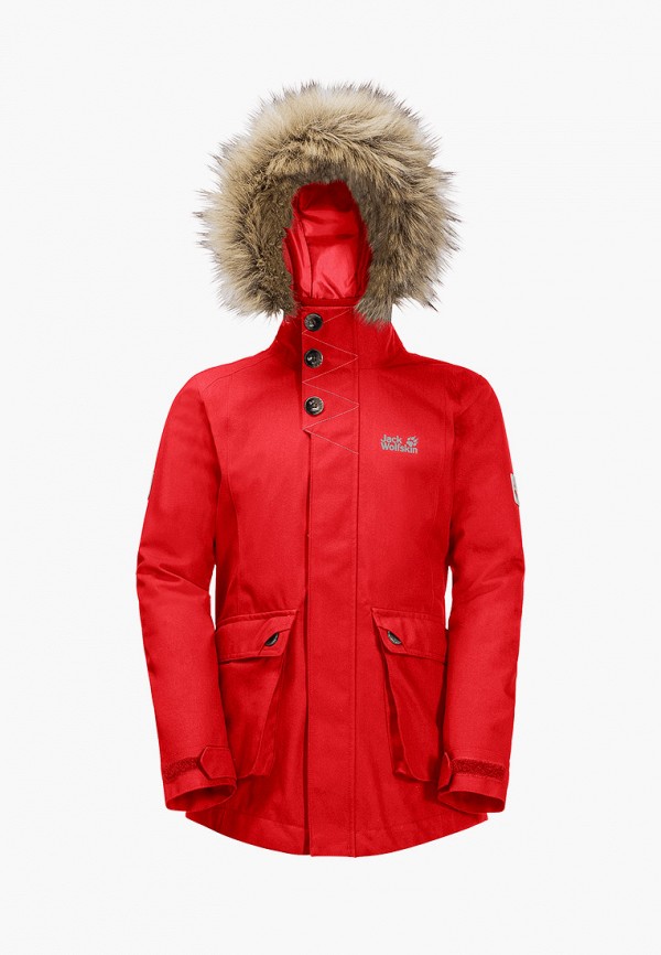 

Парка Jack Wolfskin, Красный, 3в1