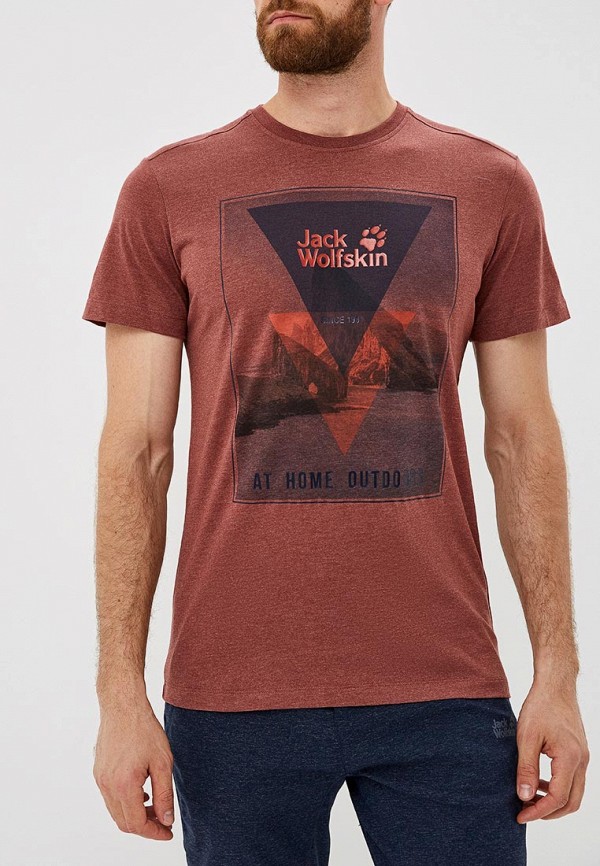 

Футболка Jack Wolfskin, Бордовый