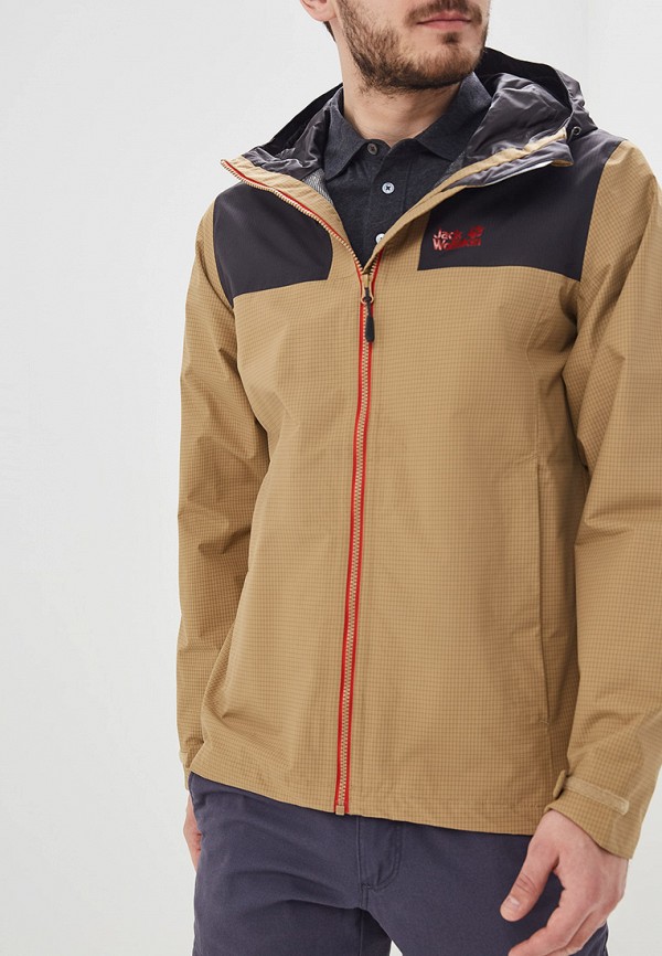 

Ветровка Jack Wolfskin, JASPER PEAK JACKET M, Бежевый