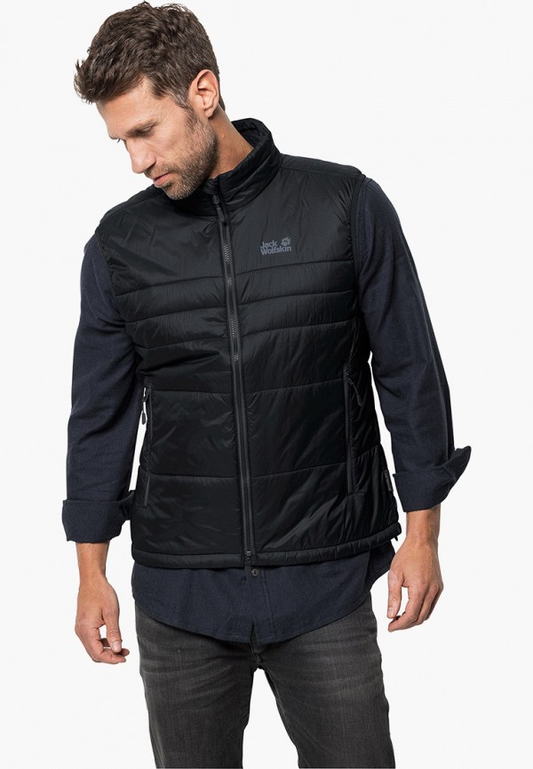 

Жилет утепленный Jack Wolfskin, Черный, Jack Wolfskin JA021EMGGCB9
