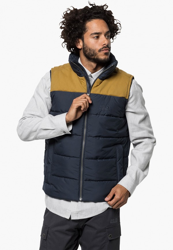 

Жилет утепленный Jack Wolfskin, Синий, Jack Wolfskin JA021EMGGCC0