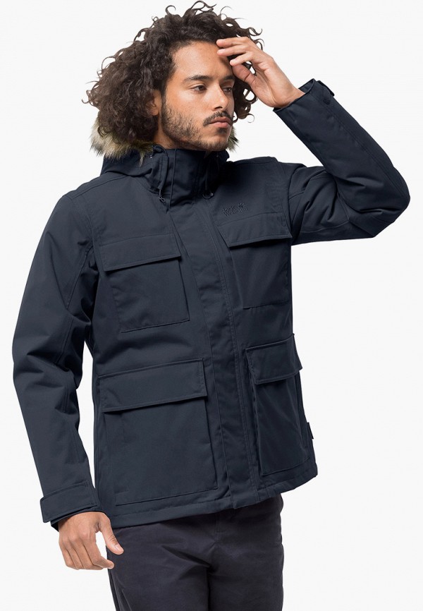 

Куртка утепленная Jack Wolfskin, Синий, Jack Wolfskin JA021EMGGCD8