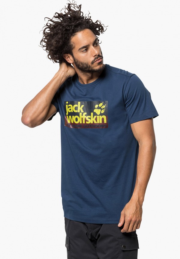 

Футболка Jack Wolfskin, Синий, LOGO T M